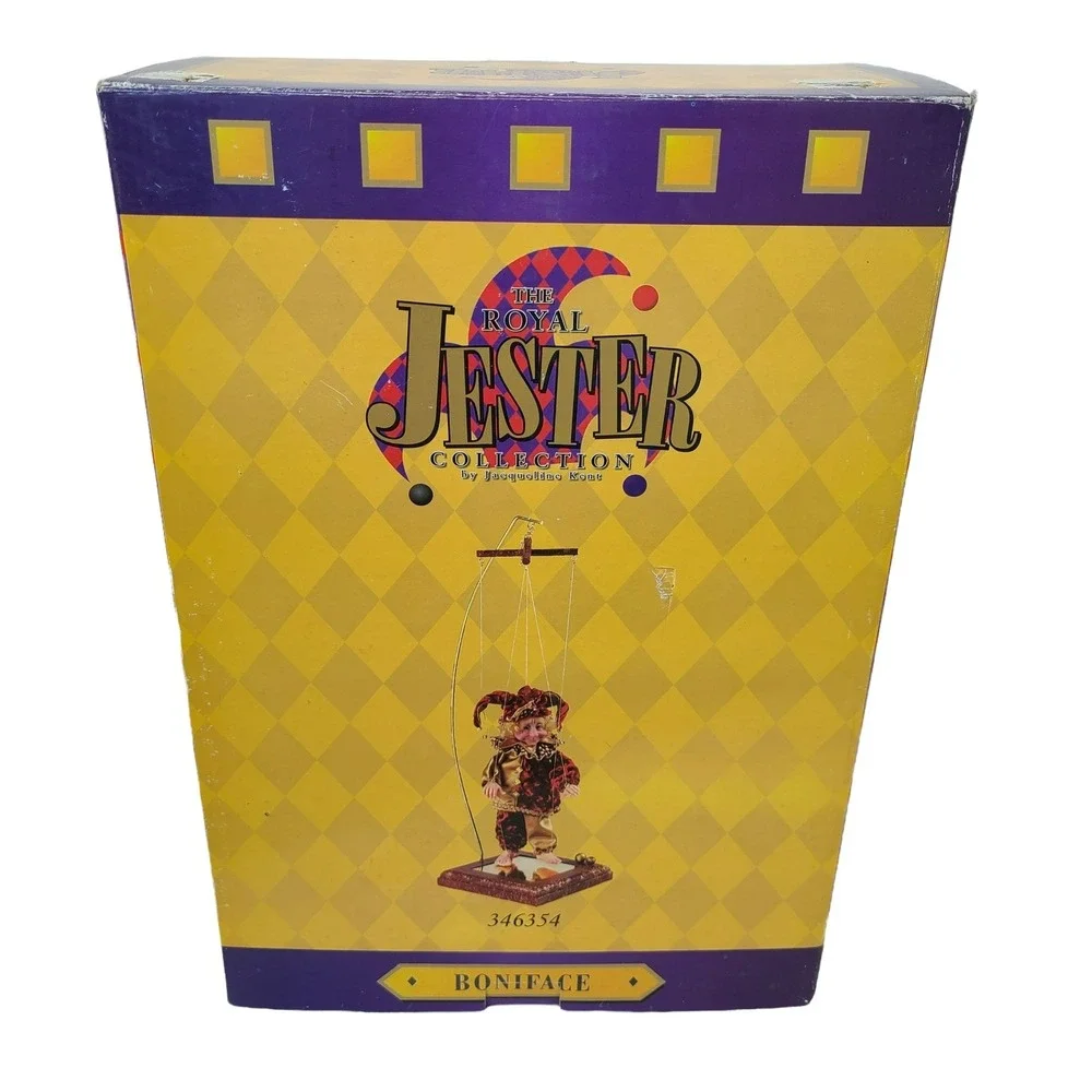 Jacqueline Kent The Royal Jester Collection Boniface 346354 Marionette Puppet